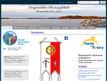 Tablet Screenshot of lempaalanrotaryklubi.fi